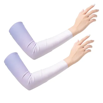 Produktbild von ROCKBROS Ärmlinge Arm Sleeve UPF50+ Sonnenschutz Armstulpen für Damen Herren Tattoo Abdeckung Kühles Gefühl Schnell Trocknend L