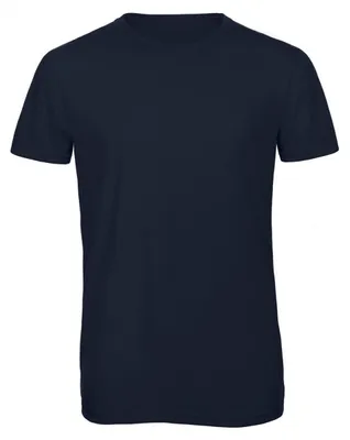 Produktbild von B&C Triblend Herren Sport T-shirt FK128 (3XL) (Marineblau)