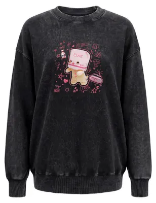 Immagine prodotto di Felpa con cappuccio da donna SUPSLIM - nera, taglia S
