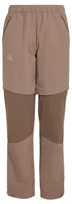 Zdjęcie produktu dla Spodnie dziecięce adidas Terrex CLIMA365, uniseks, kolor: brązowy (Trace Brown), rozmiar: 5-6 lat