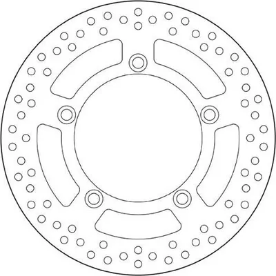 Produktbild von BREMBO Bremsscheibe 260mm 68B407B4