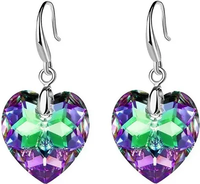 Produktbild von Beautiful Heart Ohrringe - Eleganz in Mehrfarbig KP29815