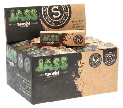 Produktbild von Jass Tips Filter Braun 50 Stück für Raucherlebnis