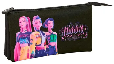 Obrázok produktu pre Kpop Demon Hunters Čierna taška na perá