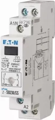 Obrázek produktu pro EATON impulsní spínač horní lišta klobouku 1 ks. Z-SB230/SS 2 rozpínací kontakty