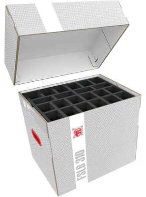 Image de Boîte de rangement FSLB310 pour 108 figurines Krosmaster, avec insert en mousse
