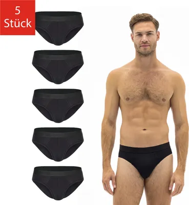 Produktbild von Barrio Slips 5er Pack, Größe:XL, Farbe (Boxershorts):schwarz