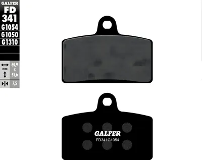 Produktbild von Bremsbeläge Galfer FD341G1054 Semi-Metall