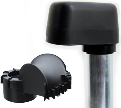 Immagine prodotto di Calotta del montante PremiumX con ampio passacavo per montanti SAT e staffe per travi 48mm / 60mm