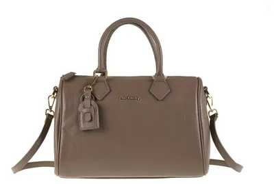 Produktbild von Pierre Cardin Ledertasche Bauletto Echtes Leder mit Reißverschluss und Schultergurt D223 Chocolate UNICA 30x21x13 cm 1681-CIOCCOLATO