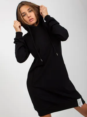 Produktbild von Relevance Sweatshirt-Kleider für Frauen Halaevalu schwarz Universal