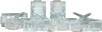 Obrázek produktu pro ASSMANN Electronic RJ45 (8P8C), RJ45, Průhledná, Cat5e, 100 kusů