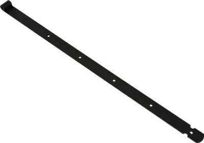 Immagine prodotto di Cerniera per tapparella nera 100 cm a mezzaluna diritta - Al pezzo