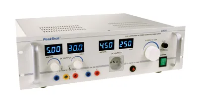Obrázok produktu pre PeakTech 2235 - Regeltrenntransformator 250 V AC 4.5 A galvanische Trennung - 1.000 W - 1.000 W