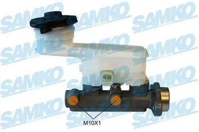 Produktbild von SAMKO P30790 Bremszylinder Hauptbremszylinder für HONDA Jazz II Schrägheck (GD, GE3, GE2) Jazz Limousine (GD) City Limousine (GE4)