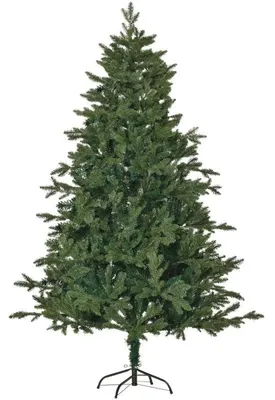 Immagine prodotto di Albero di Natale artificiale, altezza 180 cm, con base stabile | Colore: verde | Dimensioni: 90x90x180 cm