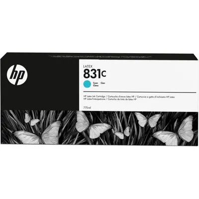 Obrázek produktu pro HP 831C Azurová inkoustová kazeta Latex, 775 ml, Tiskárna HP Latex 310, tiskárna HP Latex 330, tiskárna HP Latex 360, tiskárna HP Latex 560,..., Termotiskárna, Azurová, CZ695A, Singapur, 53,3 mm