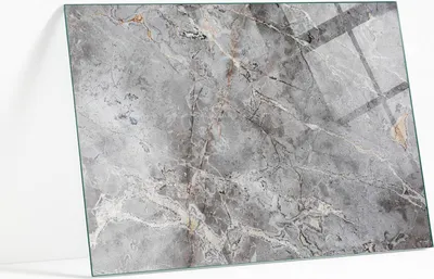 Zdjęcie produktu dla Szklany blat stołu z nadrukiem 80x60 cm – hartowane szkło z motywem – blat stołu z nadrukiem – szkło bezpieczne z grafiką – nowoczesny – dekoracyjny – łatwy w czyszczeniu – zamiennik blatu – szkło artystyczne – nowoczesny stolik szklany – blat dekoracyjny - Naturalny wzór marmuru