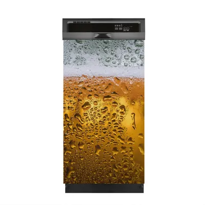Produktbild von Aufkleber sticker 45x80 cm Dekorative folie Spülmaschine - Glas Bier