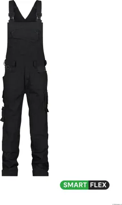 Produktbild von DASSY Latzhose TRONIX Arbeitshose Gr. 46 schwarz PLUS