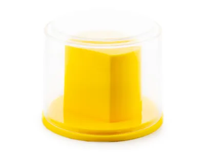 Produktbild von Geschenkbox für Uhr - Plastikgelb