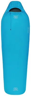 Image de Highlander Sac de couchage momie Zeta 150 Sky Blue 5°C - Bleu