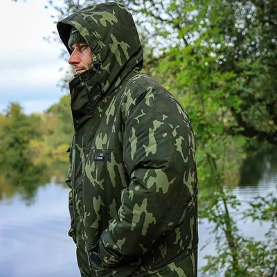Produktbild von Sonik Heavy Weight Padded Jacket Camo - Größe: XXL