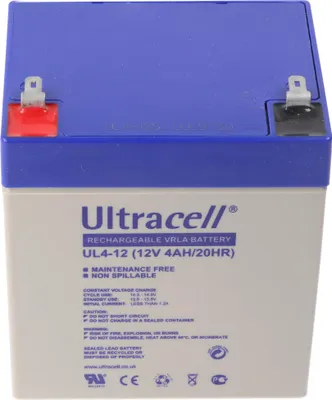 Produktbild von Ultracell UL4-12 12V 4Ah Bleiakku AGM Blei Gel Akku