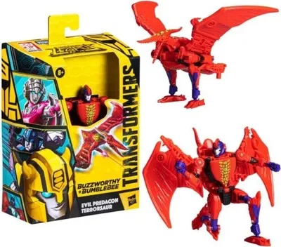 Zdjęcie produktu dla Hasbro Transformers Buzzworthy Bumblebee Evil Predacon Terrorsaur F4105