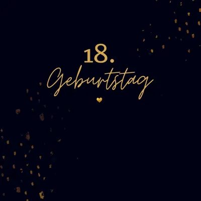 Produktbild von 18. Geburtstag- Gästebuch Blanko