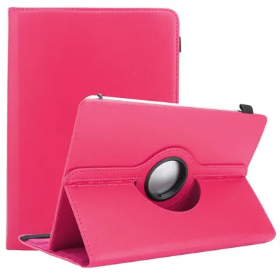 Produktbild von Cadorabo Hülle für Lenovo Yoga Tab 2 (10.1 Zoll) Schutzhülle in Rosa 360 Grad Tablet Hülle Etui Cover Case