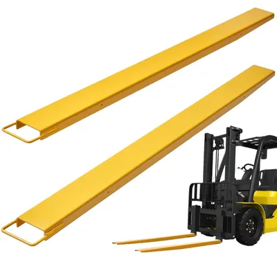 Produktbild von VEVOR Gabelstapler Gabelverlängerungen, 60" Länge 4,5" Breite, Schwerlast-Kohlenstoffstahl Gabelverlängerungen für Gabelstapler, 1 Paar Gabelstaplerverlängerungen, Industrielle Gabelstapler Gabelaufsätze für Gabelstapler, Gelb, 5.5 in, 84 inch