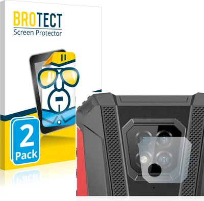 Produktbild von 2x Für Ulefone Armor 8 Pro (NUR Kameraschutz) Schutzfolie BROTECT Displayschutz Display Schutz Folie Klar Transparent