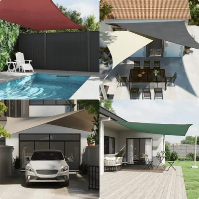 Obrázok produktu pre Maison Exclusive - Slnečná plachta Oxford tkanina Štvorcová 4,5x4,5 m Hnedá