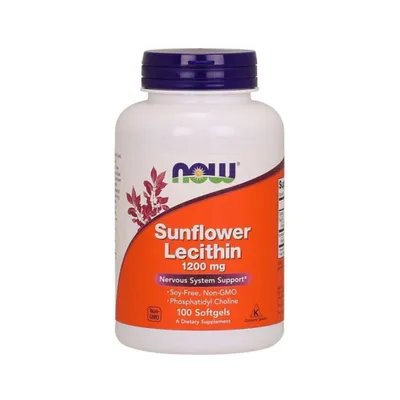 Productafbeelding van NOW Foods Dietary supplements Sunflower Lecithin, BI4096