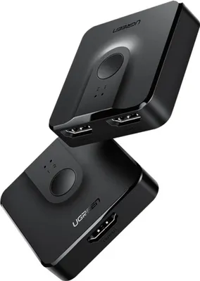 Image de Switch Ugreen Cm217 2W1 Hdmi 2.0 20Cm (Noir)