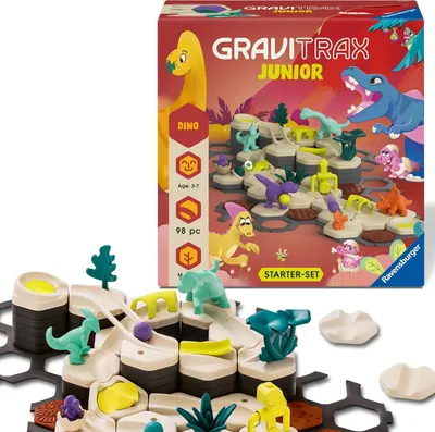 Zdjęcie produktu dla Ravensburger GraviTrax Junior - Zestaw startowy L Dino