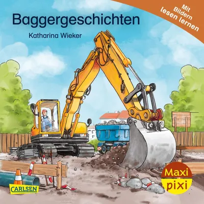 Produktbild von Maxi Pixi 472: Baggergeschichten (472)