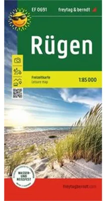Obrázek produktu pro Rügen, průvodce zážitky v měřítku 1:85 000, freytag & berndt