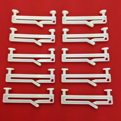 Produktbild von 20 Stück Schlaufengleiter für 50 mm Schlaufen mit Schlitz Schlaufenvorhänge Schlaufenschals Vorhang
