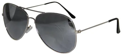 Produktbild von Silberne Pilotenbrille für Partys