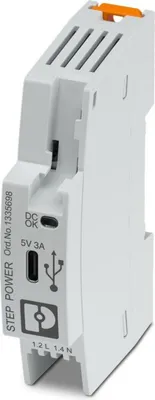 Produktbild von Phoenix Contact Stromversorgung STEP3-PS/1AC/5DC/3/PT/USB-C - Netzteil