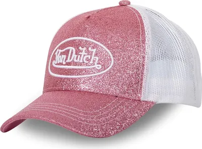 Produktbild von Von Dutch Trucker Cap Glitter rose/white