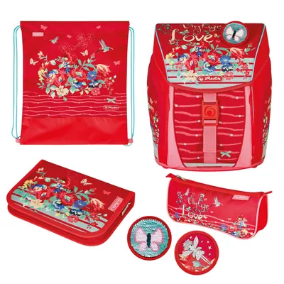 Zdjęcie produktu dla Herlitz Schulranzen FiloLight Plus Vintage Love