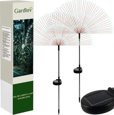 Immagine prodotto di Luce solare Design del dente di leone con luce LED Decorazione per l'illuminazione del giardino 23561