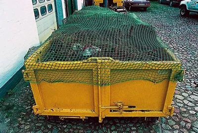 Produktbild von Anhänger-/Containerabdecknetz 1,50 x 2,20 m Maschenweite 35 x 35 x 2,7 mm, Polypropylen