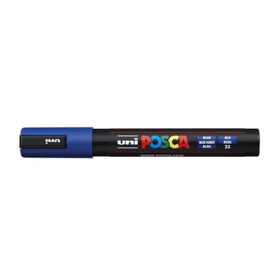 Image de Marqueur Posca / 2,5 mm - bleu