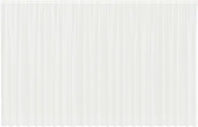 Produktbild von vidaXL Spitzenvorhang mit Vorhängen Floral Weiß 300 x 750 cm Polyester