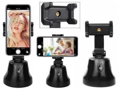 Image de Webski SelfieTracker Support téléphone rotatif suivi 360
