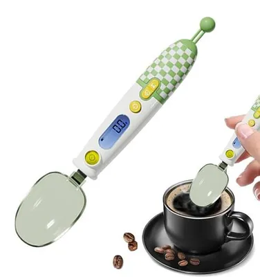 Immagine prodotto di Bilancia da cucina digitale con display rimovibile, display a LED, bilancia da cucina, grammi e once